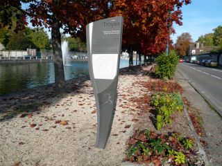 Troyes, Signaltique de parcours sportif