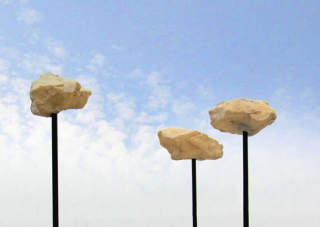 Didier Marcel, LES ROCHERS DANS LE CIEL, Oeuvres du Tramway T3, Paris