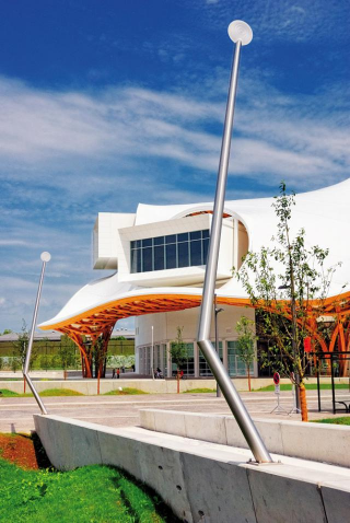 Centre Pompidou de Metz Support d'clairage d'ambiance