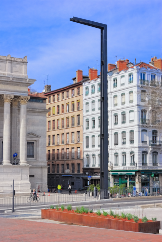 Palais de Justice de Lyon, mts d'clairages
