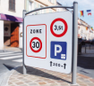 Support de signalétique JUMO