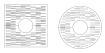 Grilles d'arbres de formes rondes ou carrés