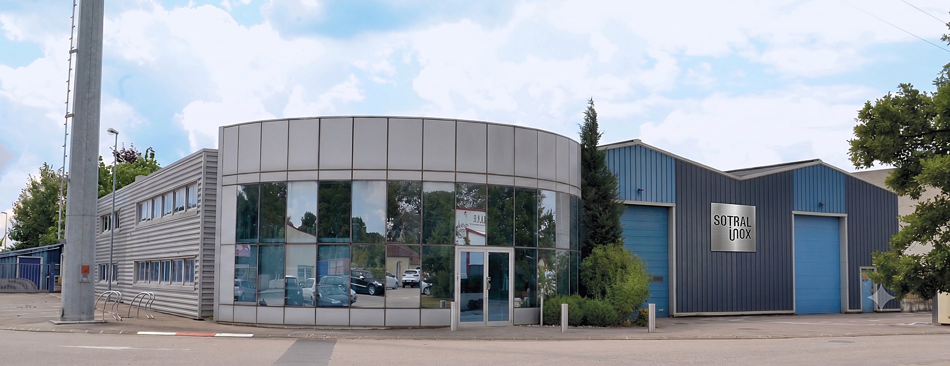 Les ateliers Sotralinox à Bréviandes (Aube)